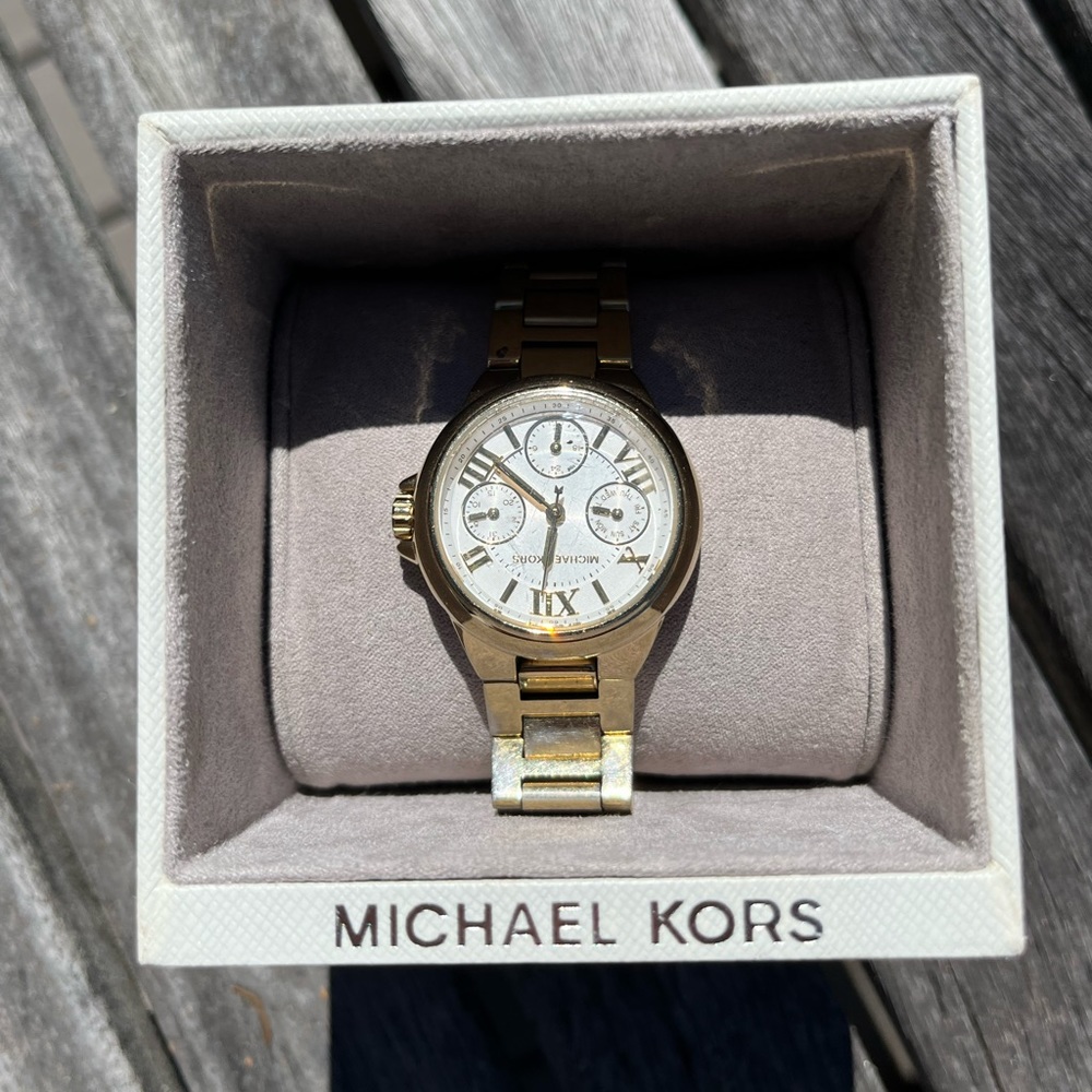 Michael Kors Women’s Ritz Watch - Stainless Steel